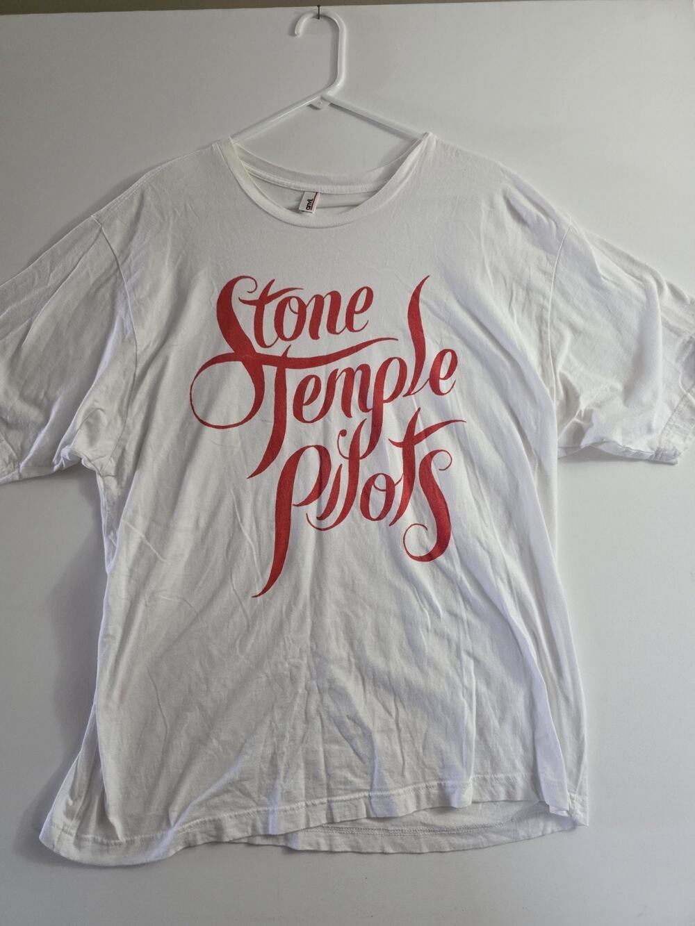 Stone Temple Pilots Shirt XL Band Tee STP White
